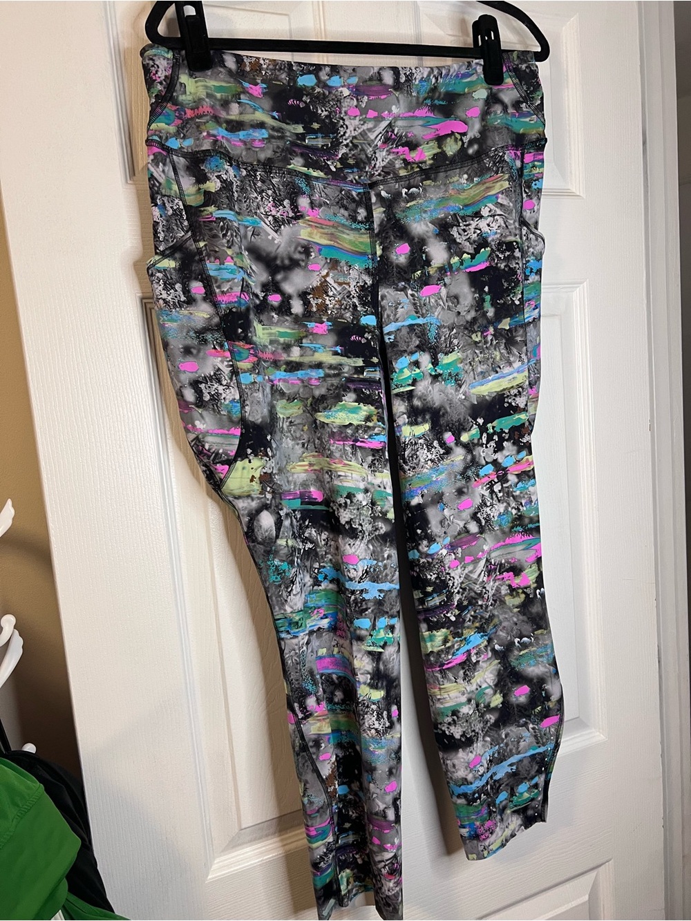 #980 Lululemon Fast and Free HR Tight 25” Paint Drift Multi Size 16 NWOT - Picture 6 of 8